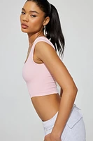 Square Neck Seamless Tee