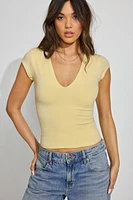 Clean V Neck T-Shirt