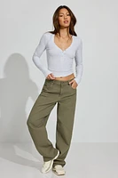 Low Rise Baggy Pants