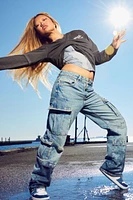 Slouchy Cargo Jean