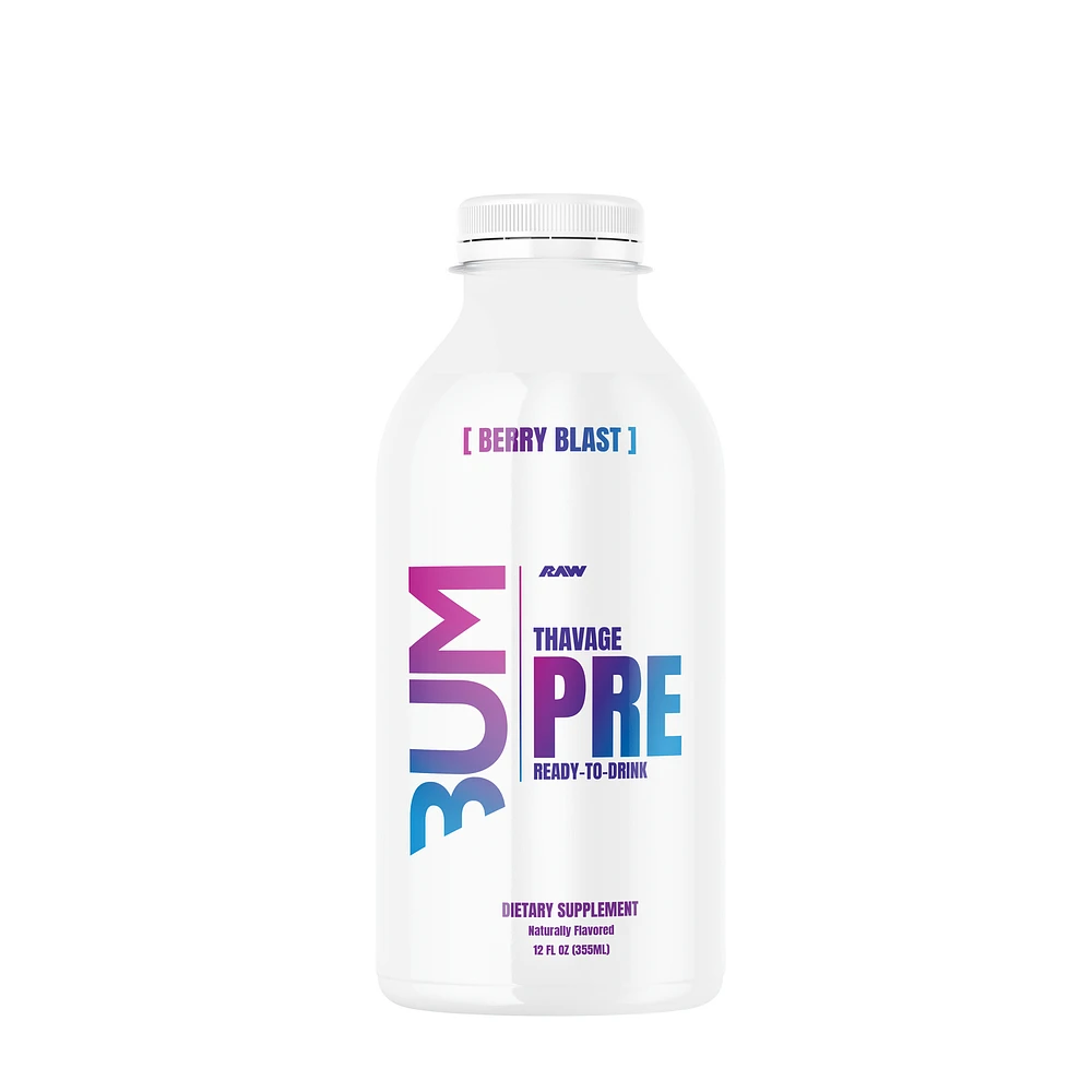 Raw Nutrition Thavage Preworkout Rtd