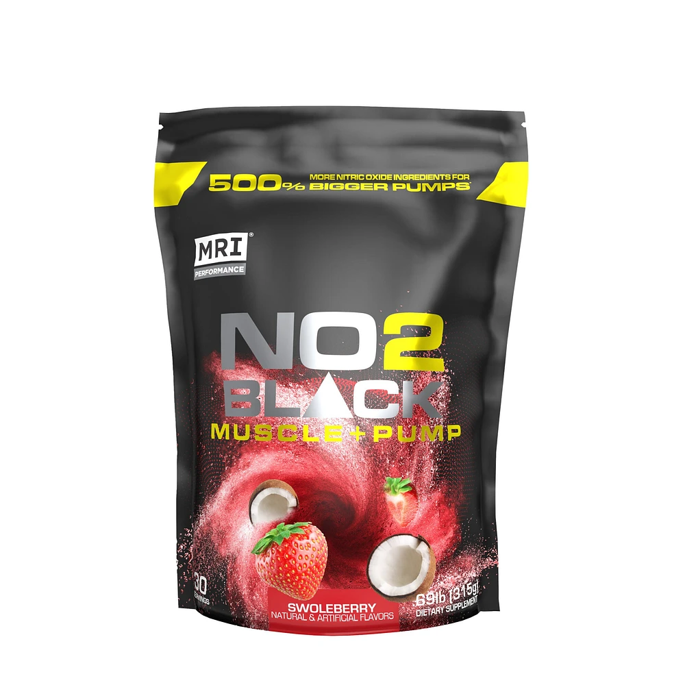 MRI Performance No2 Black Muscle + Pump - Swoleberry (30 Servings)