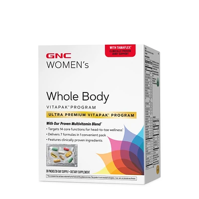 GNC Women's Whole Body Vitapak Program (30 Servings)