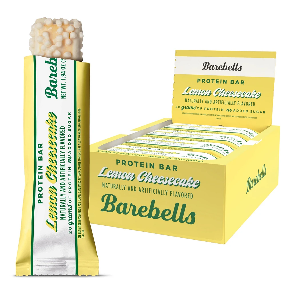 Barebells Protein Bar - Lemon Cheesecake (12 Bars)