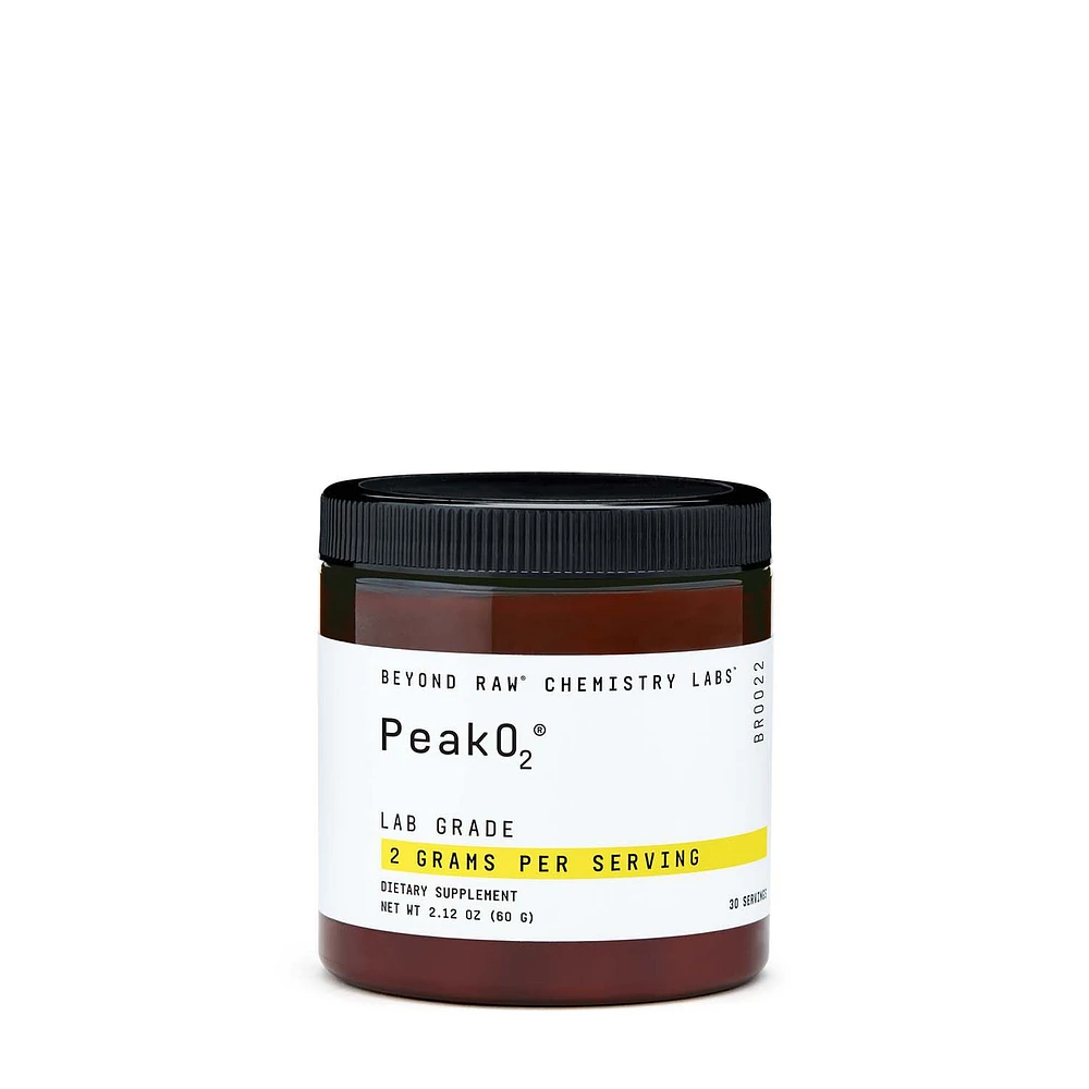 Beyond Raw Chemistry Labs Peak O2 (30 Servings) - 2.12 fl. Oz