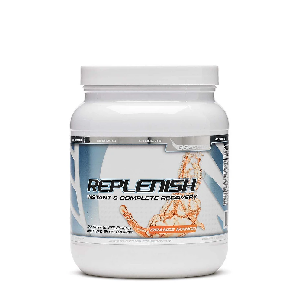 G6 Sports Replenish - Orange Mango (17 Servings) 2 lbs.