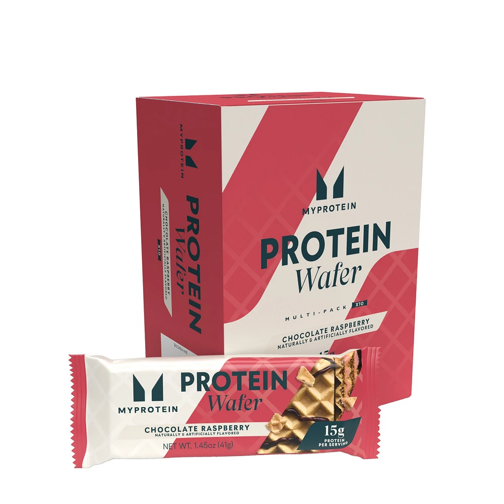 Myprotein Crispy Wafers Healthy - Chocolate Raspberry (10 Bars)