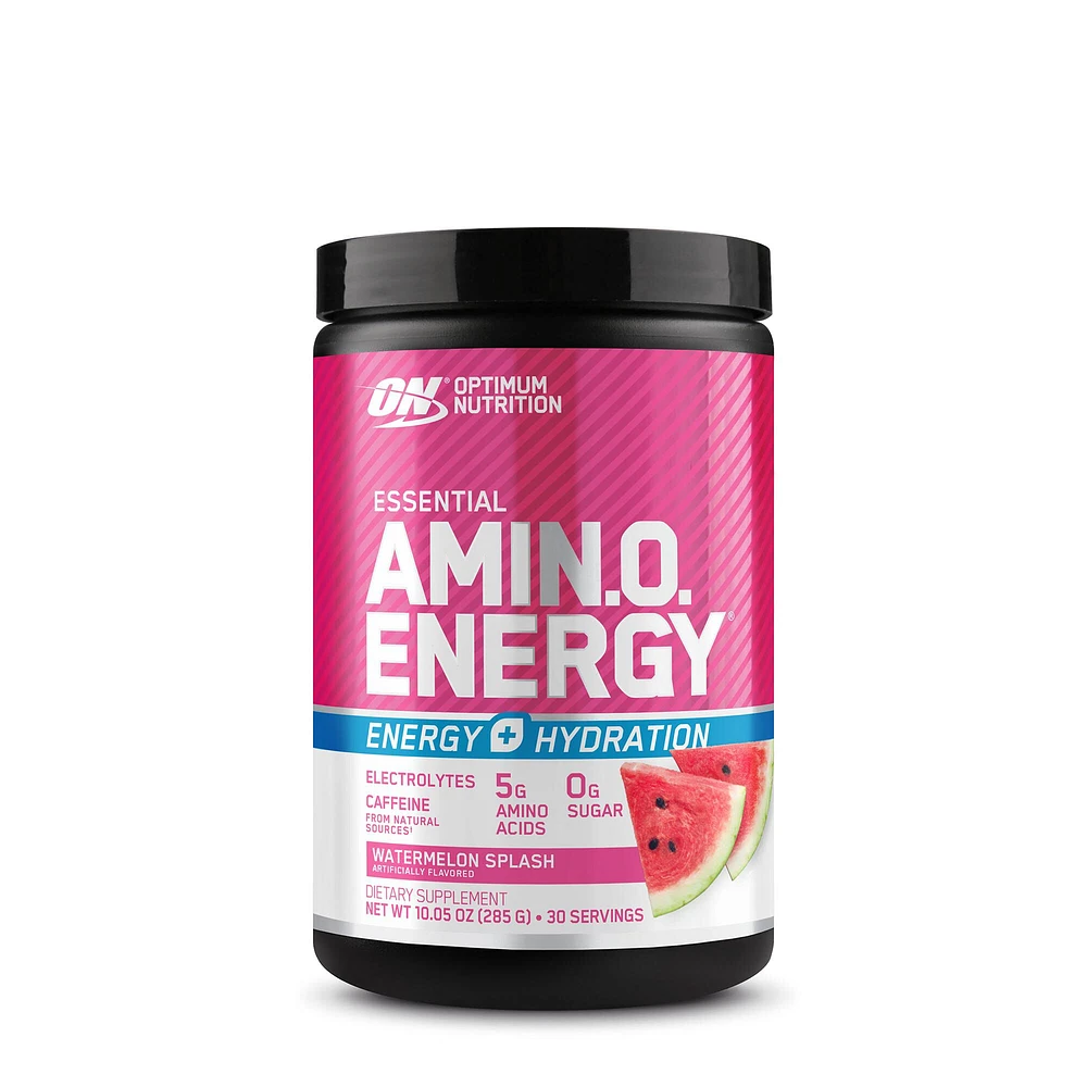 Optimum Nutrition Essential Amin.o. Energy + Electrolytes - Watermelon Splash (30 Servings)