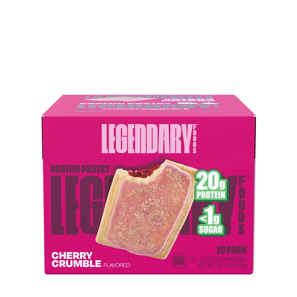 Legendary Foods Protein Pastry - Cherry Crumble (10 Pastries)