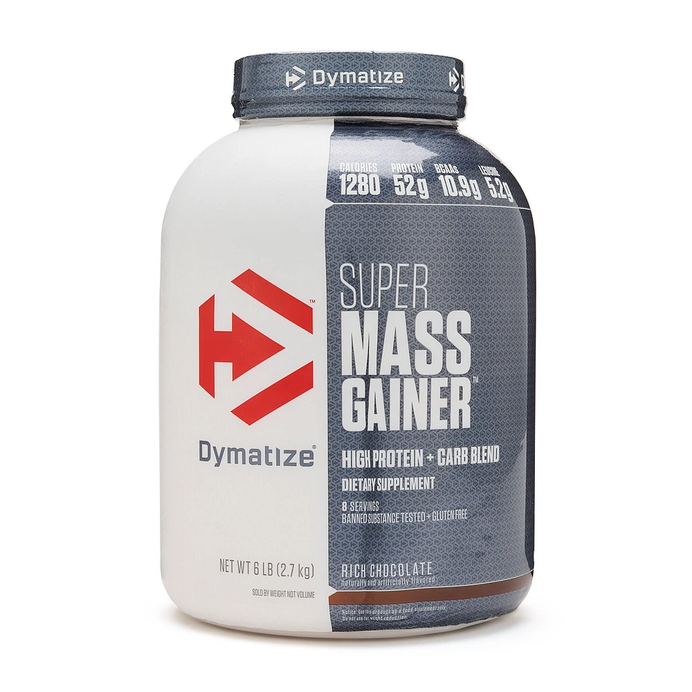 Dymatize Super Mass Gainer - Rich Chocolate (8 Servings) 6 lbs.