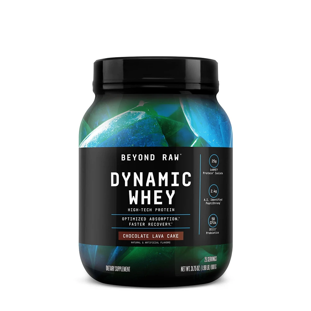 Beyond Raw Dynamic Whey High-Tech Protein - Chocolate Lave Cake (25 Servings)