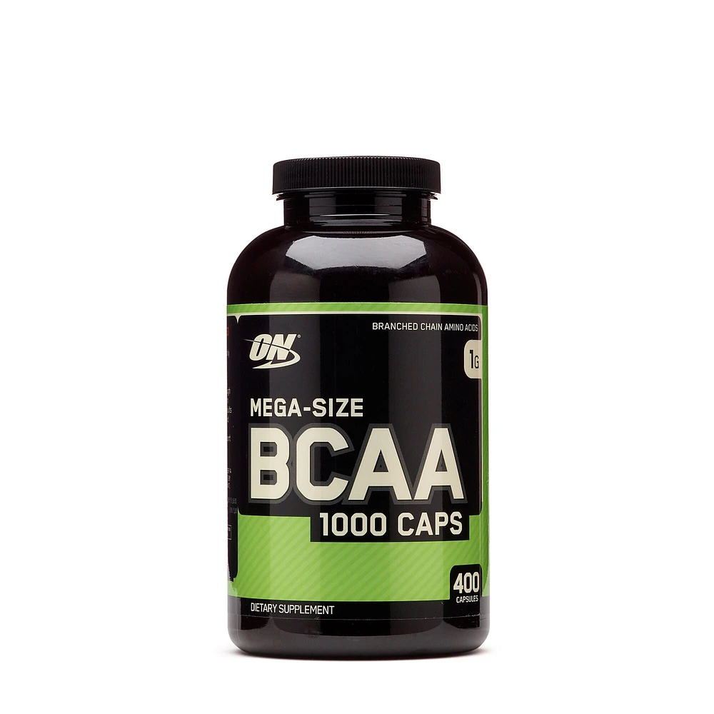 Optimum Nutrition Mega-Size Bcaa 1000 Caps - 400 Capsules (200 Servings)