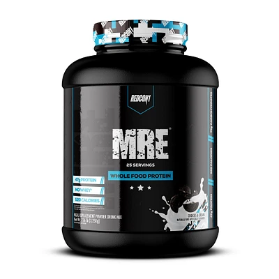 REDCON1 Mre Whole Food Protein - Cookies & Cream (25 Servings)