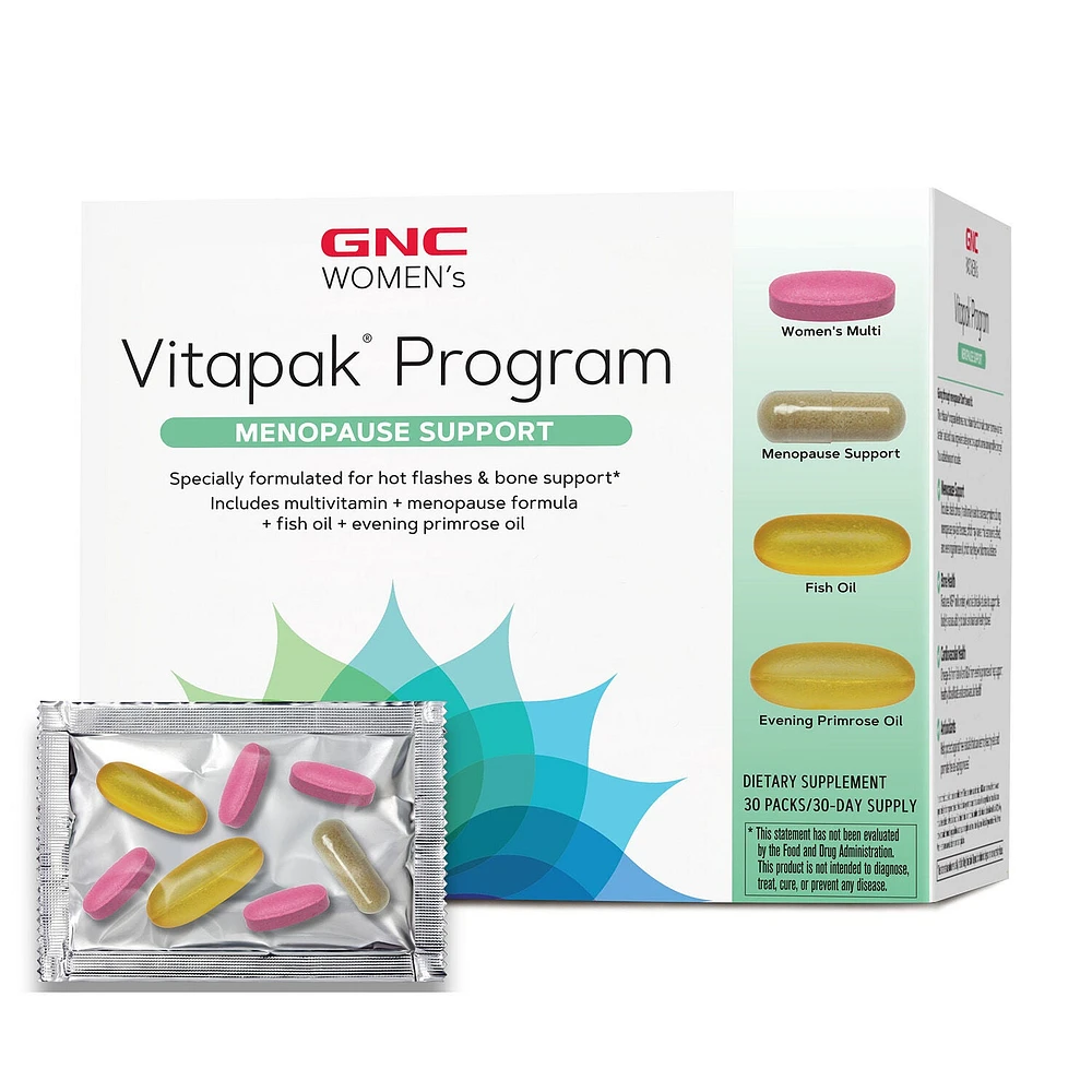 GNC Women's Menopause Support Vitapak Program (30 Servings) Healthy - 30 Pack