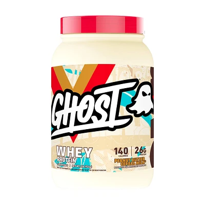 GHOST Whey Protein - Peanut Butter Cereal Milk (26 Servings) 2 lbs.