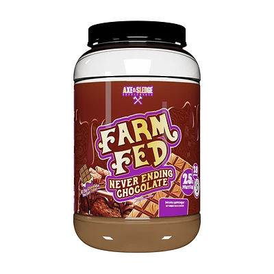 Axe & Sledge Supplements Farm Fed Protein - Never Ending Chocolate (28 Servings)