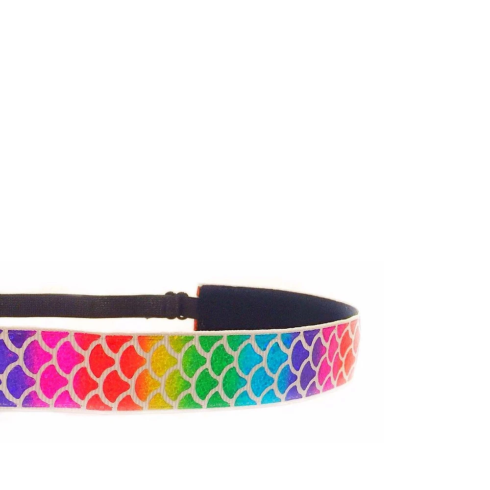 Mavi Bandz Print Adjustable Headband - Mermaid 1