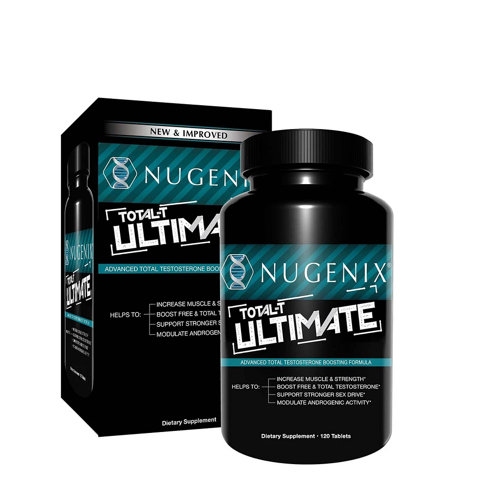 Nugenix Total-T Ultimate - 120 Tablets (30 Servings)