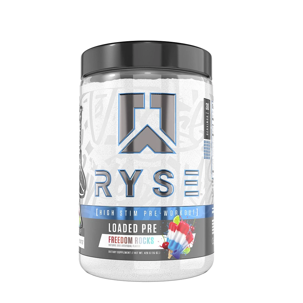 RYSE Loaded Pre - Freedom Rocks (30 Servings)