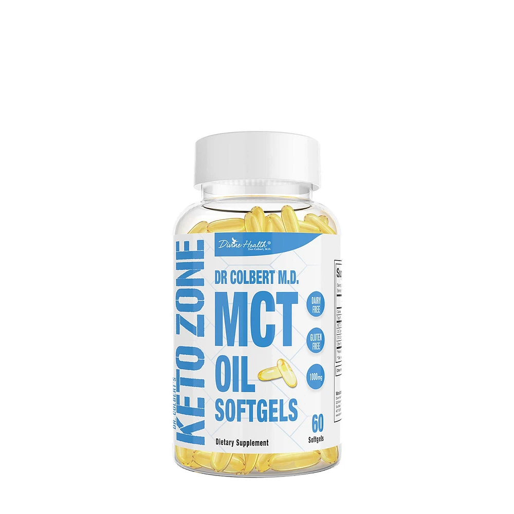 Keto Zone Mct Oil Softgels - 60 (60 Servings)