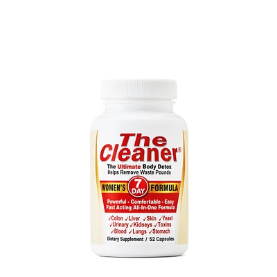The Cleaner Women's 7 Day Formula - 52 Capsules (13 Servings)