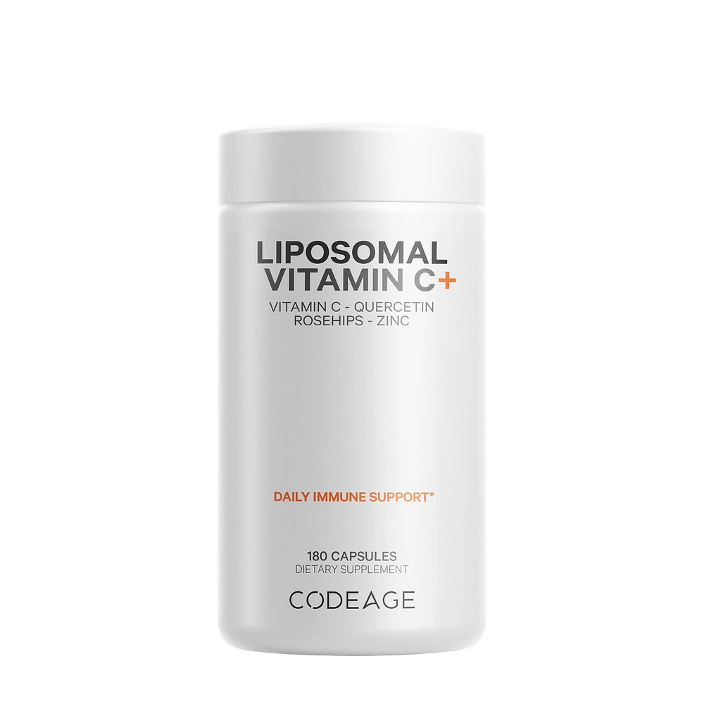 Codeage Liposomal Vitamin C + 1500Mg - 180 Capsules (60 Servings)
