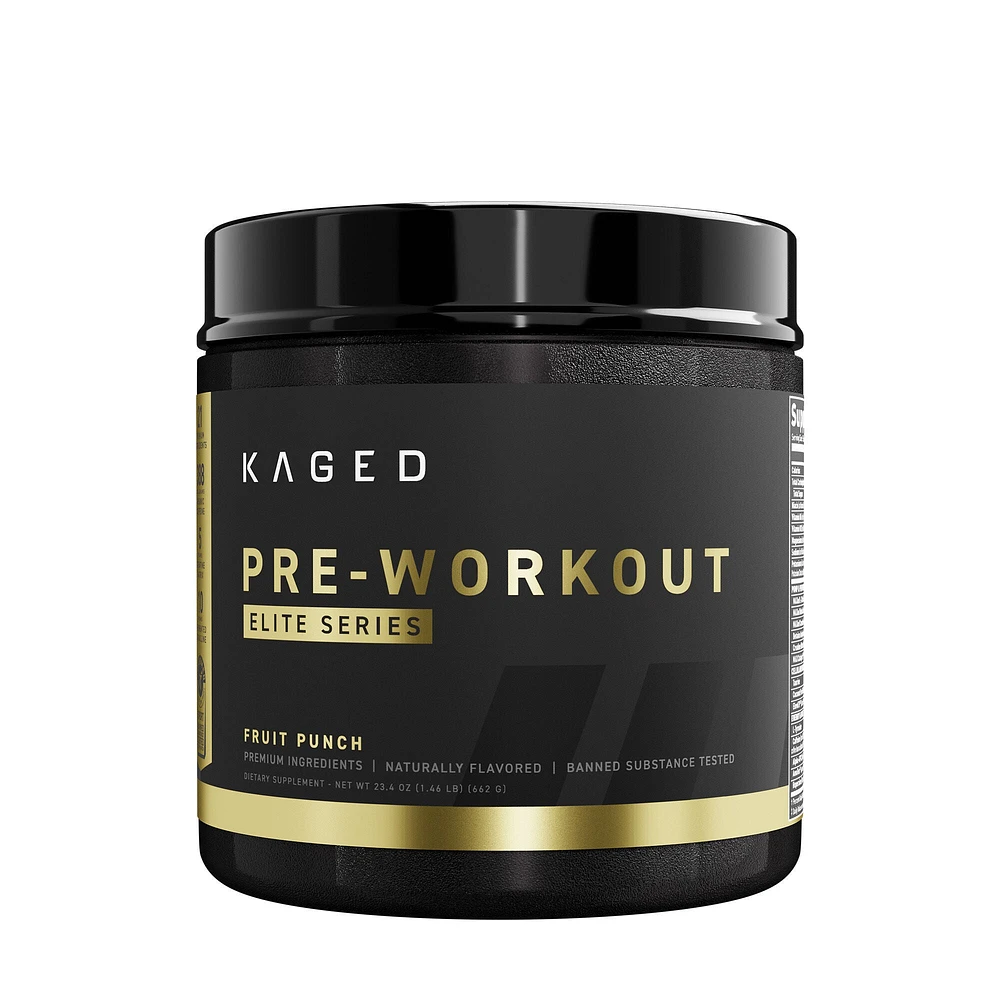 KAGED Series: Pre-Workout Vegan - Fruit Punch (20 Servings)