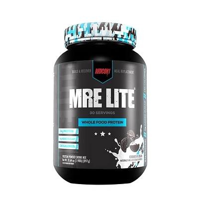 REDCON1 Mre Lite Whole Food Protein - Cookies N' Cream (30 Servings)