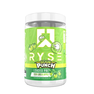 RYSE Loaded Pre - Sour Punch Green Apple (30 Servings)