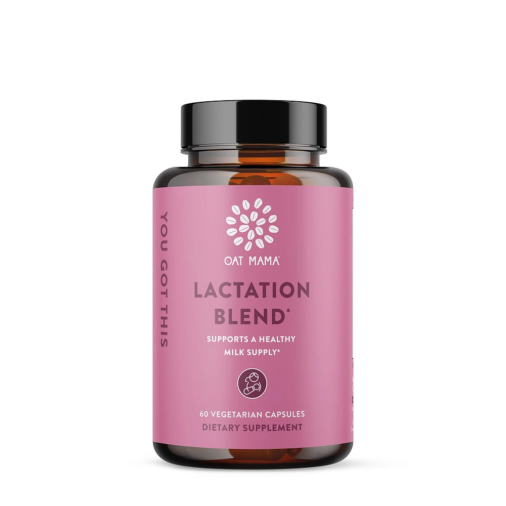 Oat Mama Lactation Blend Healthy - You Got This 60 Capsules (30 Servings)
