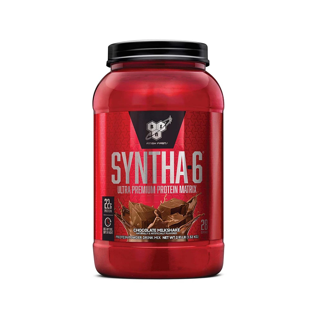 BSN Syntha-6 Premium Protein - Chocolate Milkshake (28 Servings) 3 lbs.