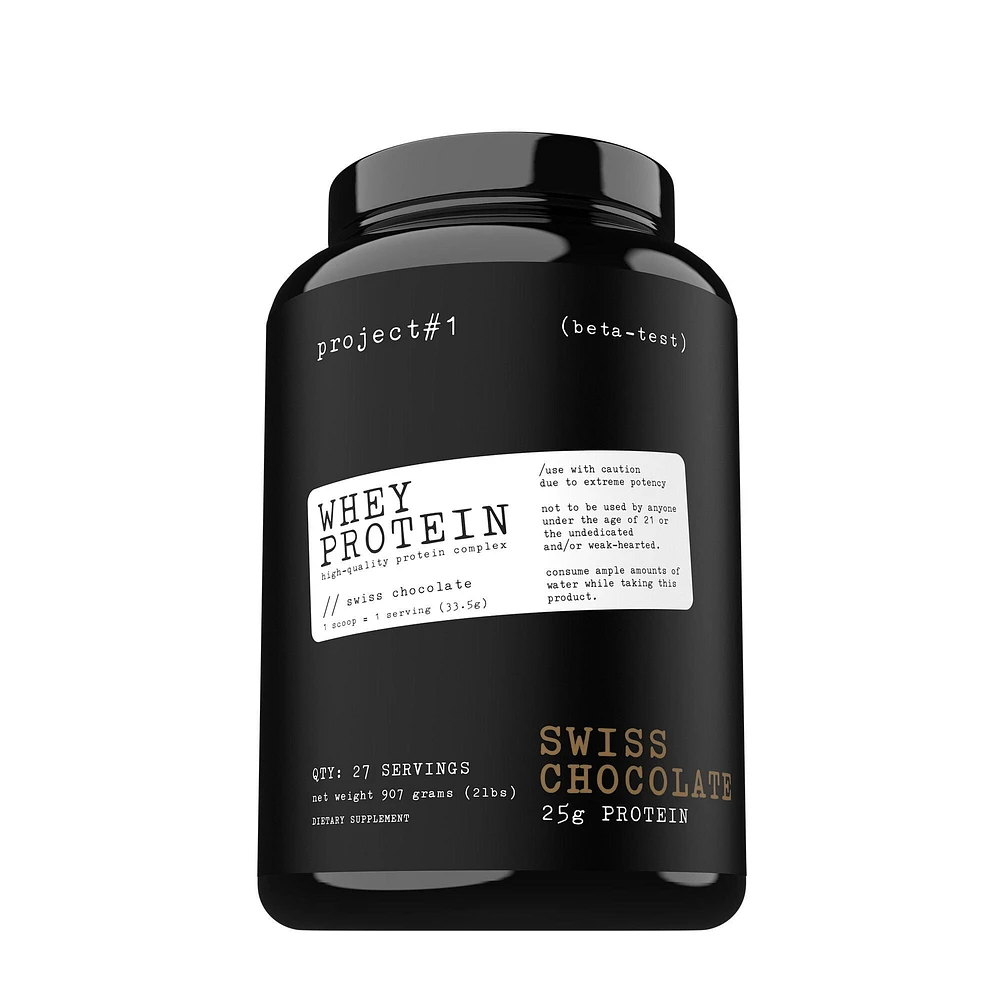 Project 1 Whey Protein - Swiss Chocolate (27 Servings)