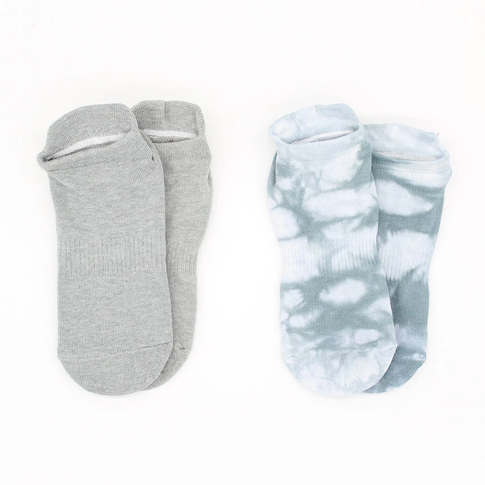 Oak and Reed Stud Socks Teal - Small 2 Pack