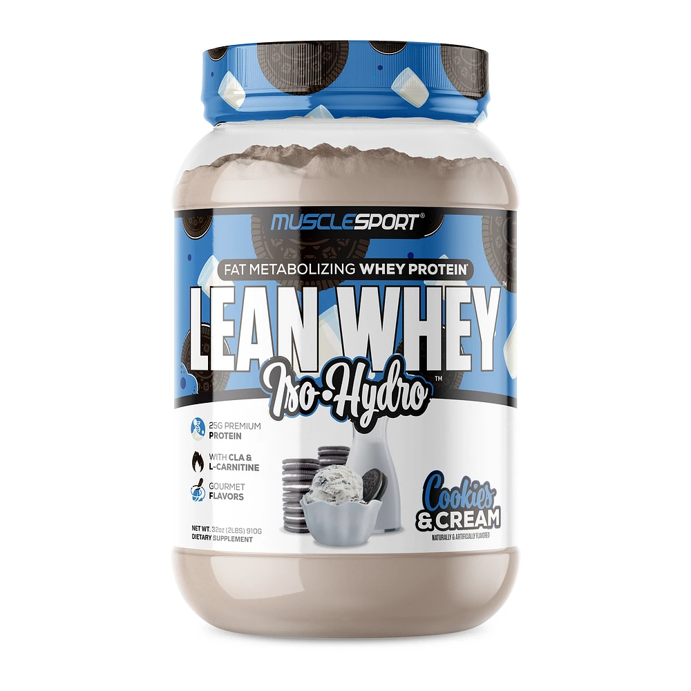 MuscleSport Lean Whey Iso-Hydro Protein