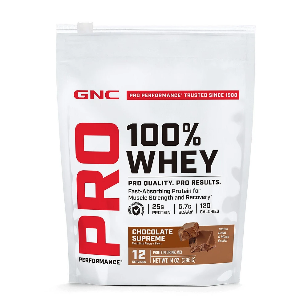 GNC Pro Performance 100% Whey Protein 2.0 Gluten-Free