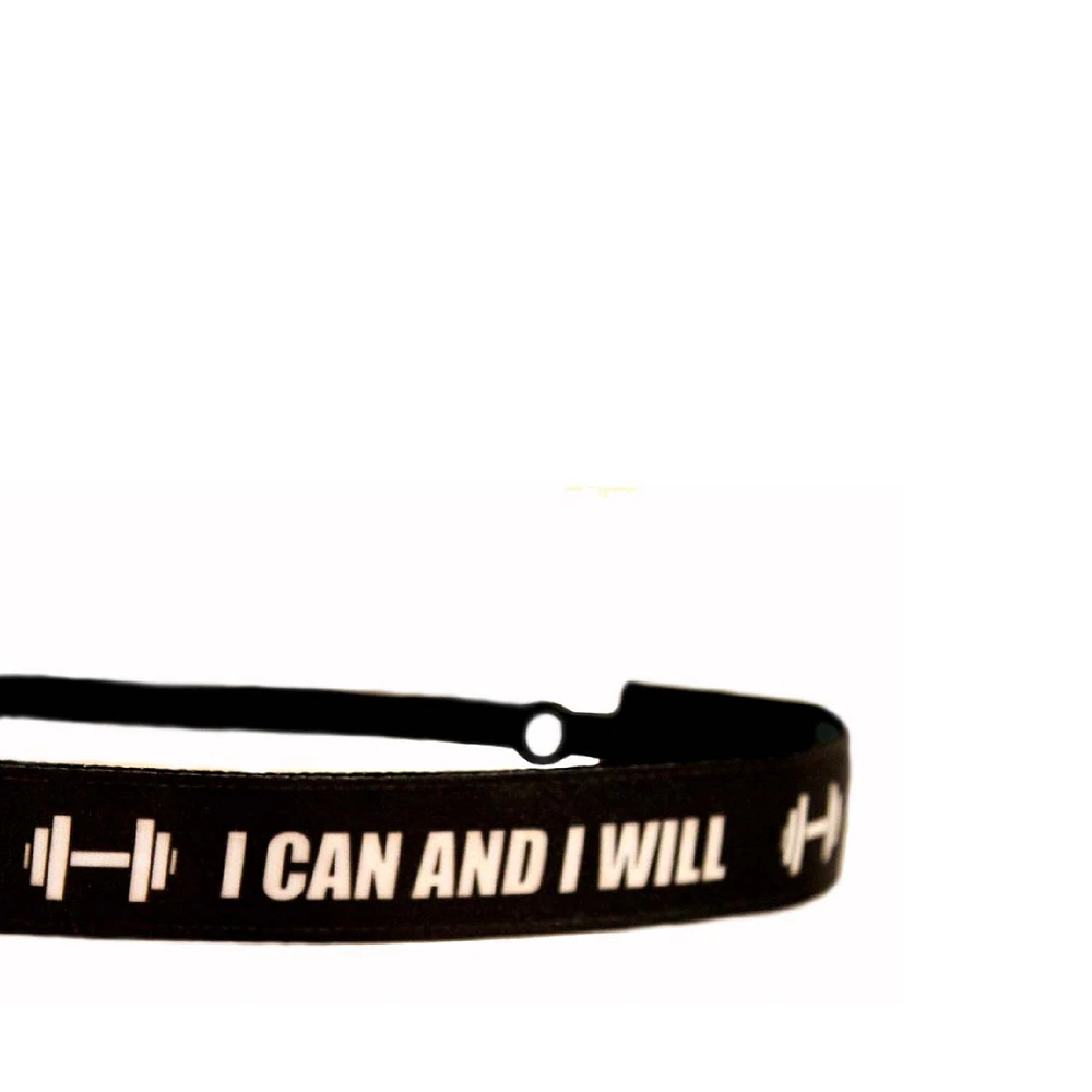 Mavi Bandz Active Adjustable Sport Headband - I Can Will 1