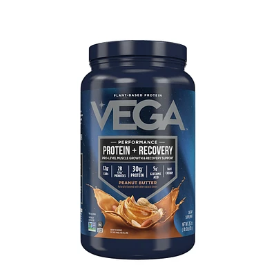 Vega Performance Plant-Based Protein Vegan - Peanut Butter (19 Servings)