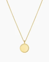 Bespoke Coin Necklace (gold)