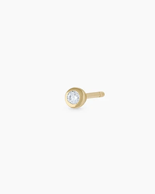 Classic Diamond Single Stud