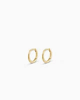 14k Gold Classic Huggies