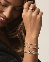 Lab Grown Diamond Pear Tennis Bracelet