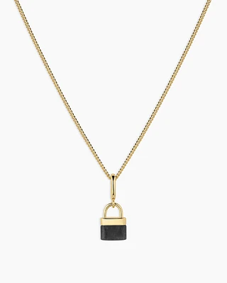 Padlock Parker Charm Necklace