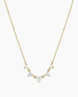 Elle Diamond Row Necklace