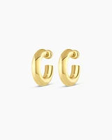 Lou Statement Small Hoops