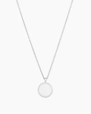 Bespoke Coin Necklace (silver)