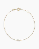 Diamond Pavé Alphabet Bracelet