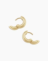 14k Gold Lou Huggies