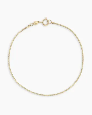 14k Gold Micro Mini Venice Bracelet