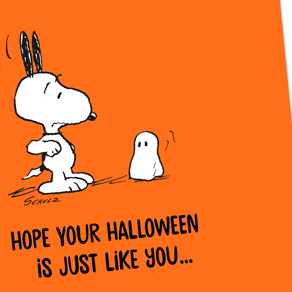 Peanuts® Snoopy and Ghost So Awesome It's Scary Halloween Card for only USD 2.00 | Hallmark