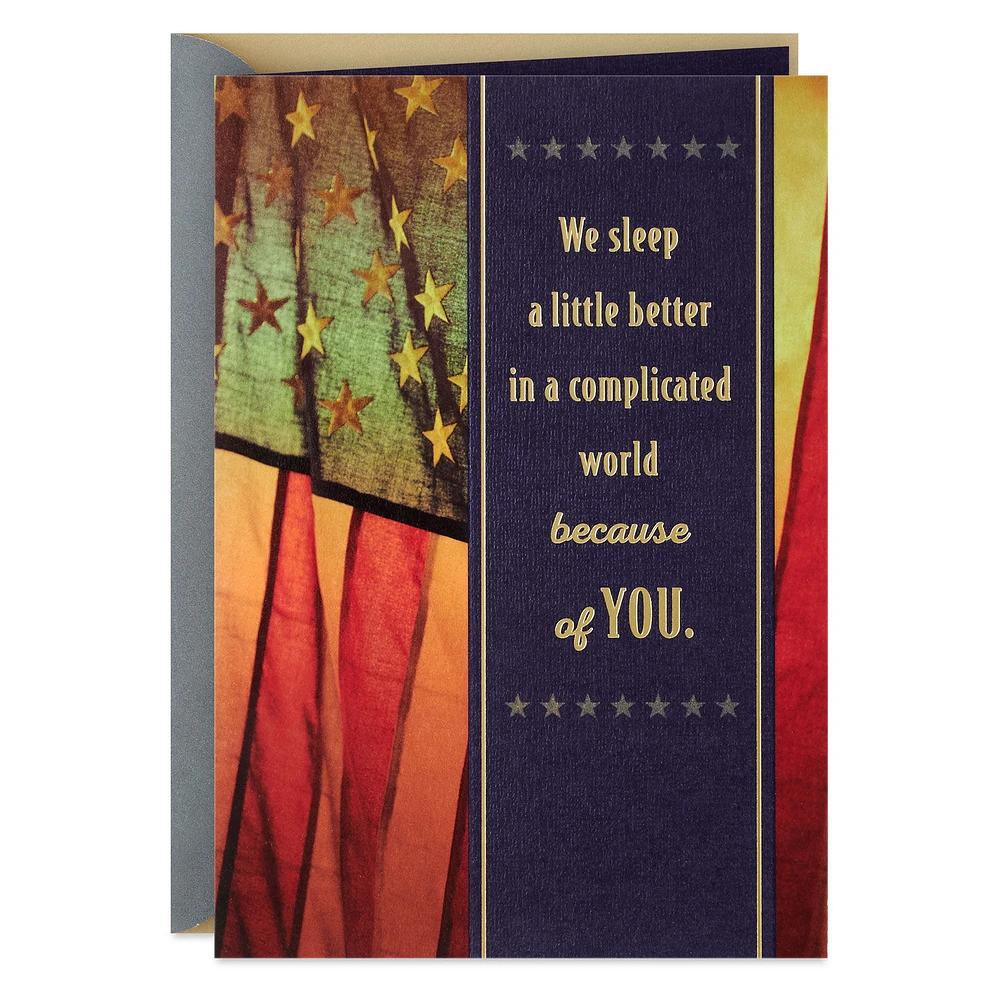 I Hope You'll Stay Safe Military Appreciation Card for only USD 5.59 | Hallmark